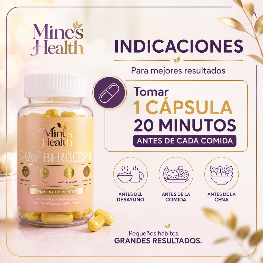 Mine's Health Glow Berberine
