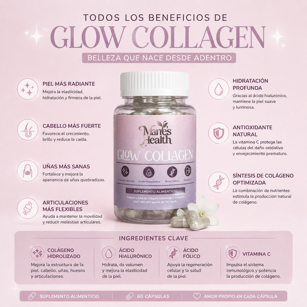 Mine's Health Glow Colageno