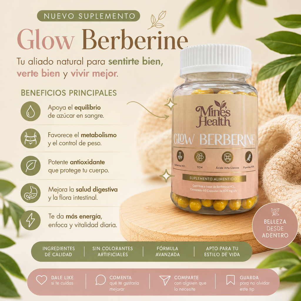 Mine's Health Glow Berberine