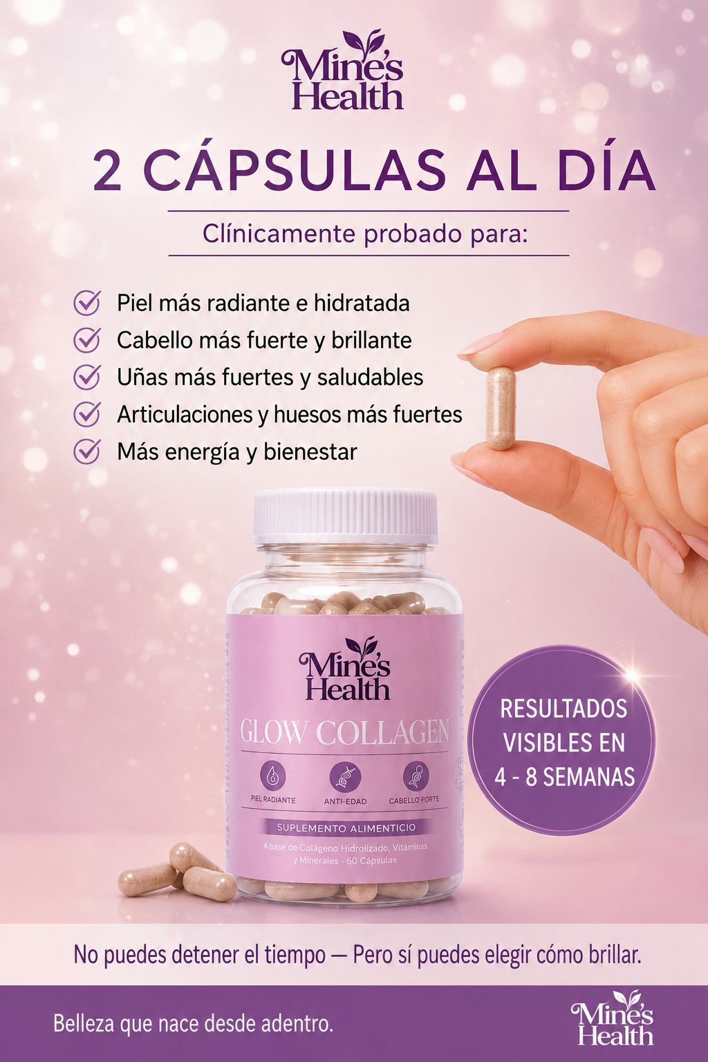 Mine's Health Glow Colageno